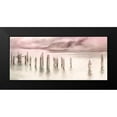 thumbnail image 2 of Allen, Kimberly 24x13 Black Modern Framed Museum Art Print Titled - Broken Pier Sunset, 2 of 5