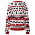thumbnail image 3 of WEAIXIMIUNG Chandail en Molleton à Manches Longues Imprimé de Noël pour Femmes, Blouse Décontractée, 3 of 6