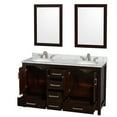 thumbnail image 7 of Wyndham Collection Wcs141460dunom24 Sheffield 60" Freestanding Vanity Set, 7 of 7