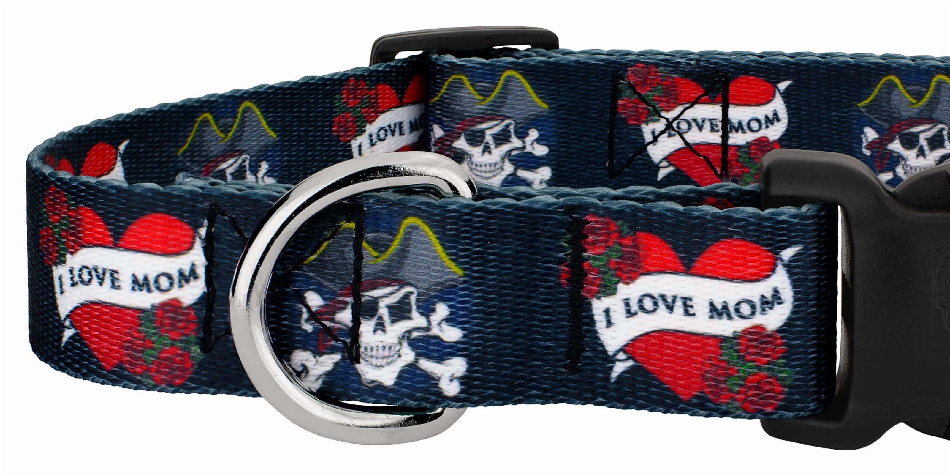 Country Brook Petz® I Love Mom Everyday Dog Collar and Leash, Large