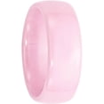 thumbnail image 4 of Ceramic Pink 8mm Polished Band, 4 of 9