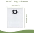 thumbnail image 2 of 5 Pack eplacement Vacuum Cleaner Dust Bags for Karcher MV4 MV5 MV6 WD4 WD5 WD6 Robot Vacuum Cleaner Dust Bag Household Parts, White, 2 of 5