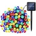 Christmas solar lights 39ft 100 LED Waterproof Outdoor Decoration Lighting for Patio,Lawn,Garden
