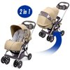 Combi I-Thru Convert-a-Carriage Stroller, Sand