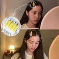 thumbnail image 2 of 4 Uds./1 ud. Clips para el cabello sin costuras, flequillo lateral, pasador con flecos, maquillaje, lavado de cara, accesorios para mujeres y niñas, horquillas de estilo, 2 of 4