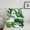 White Green 01, variant on Feelyou Green Tropic Leaves Full Size Comforter Sets, Watercolor Plant Bedding Comforter Set, Summer Botanical Theme Reversible Bedding Sets, Ultra Soft Bedroom Decor, 3-Piece