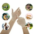 thumbnail image 4 of Unique Bargains 1 Pair Sunblock Mittens Ditsy Floral Sun Block Driving Gloves for Women Nude, 4 of 5