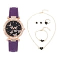 thumbnail image 4 of New Women'S Watch Fashion Personality Simple Watch Five-Pointed Star Digital Leather Belt, 4 of 9