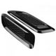 thumbnail image 2 of Ouitble Embellecedor de ala de Aire, Elemento de ventilación de capó Exterior, embellecedor de ala de Salida para Land Rover Range Rover Evoque 2012-2018 (Negro Completo), 2 of 5