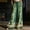 Light Yellow, variant on Womens Linen Pants St. Patrick Printed Casual High Waisted Baggy Pants Comfy Pants St Day Bottoms Light Green