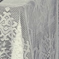 thumbnail image 2 of BalsaCircle 60" x 126" Ivory Rectangular Tablecloth Floral Lace Table Linens Events Party, 2 of 6