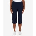 thumbnail image 4 of Alfred Dunner Womens Petite Allure Stretch Clamdigger Pant, 4 of 6