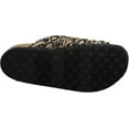 thumbnail image 4 of Sam Edelman Reina Black/Multi Rounded Open Toe Slip On Espadrilles Flat Sandals (Black/Natural, 7), 4 of 6