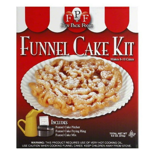 Xcell Fun Pack Foods Funnel Cake Kit 1 Ea Walmart Com Walmart Com