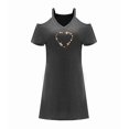 thumbnail image 1 of Vestido de mujer con hombros descubiertos, disfraz de primavera, vestido informal para vacaciones, uso diario , xxl, 1 of 7