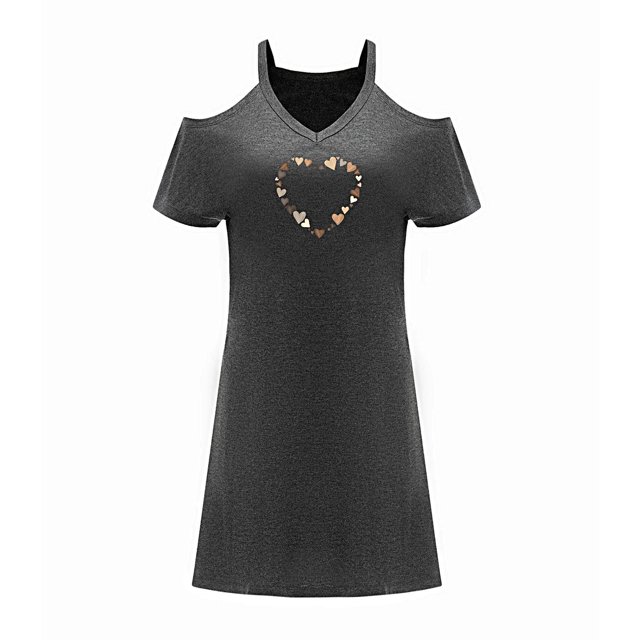 Vestido de mujer con hombros descubiertos, disfraz de primavera, vestido informal para vacaciones, uso diario , xxl