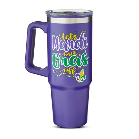 Mardi Gras Purple Mardi Our Gras Off Tumbler, 29 oz, by Way To Celebrate