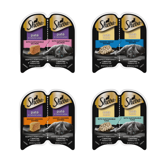 Sheba Gourmet Getaway – 12 Variety Pack