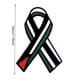 thumbnail image 2 of Broche con forma de bandera de Palestina insignia de cinta de Palestina Pin Ornamental para decoración de fiesta, 2 of 2