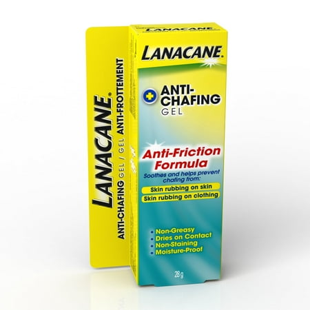 3 Pack Lanacane Anti Chafing Gel - 1 Ounce Each