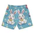 thumbnail image 7 of FORMRS Boys Swim Trunks Quick Dry Mesh Liner Boardshorts Sizes XS-XL, Easter Bunny Pattern, 7 of 7