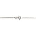 thumbnail image 3 of 925 Sterling Silver 1.25mm Round Box Chain; 16 inch; for Adults and Teens; for Women and Men, 3 of 5