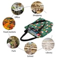 thumbnail image 6 of Pofeuu Cartoon Turkey Print Women Fashion Shoulder Handbags Top Handle Satchel Bags Tote Shoulder Shopping Bag Stylish Canvas Tote Bag, 6 of 6