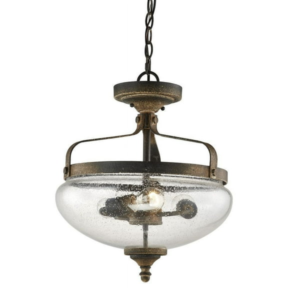 Flynn Semi-Flush Convertible Chandelier