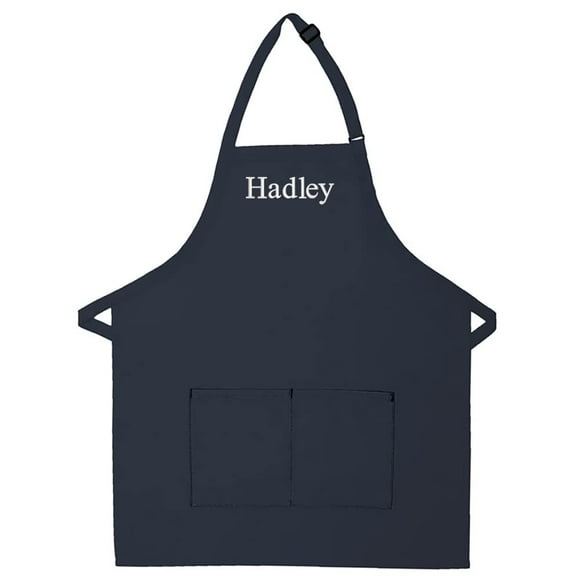 Made in the USA Personalized Embroidered Premium Adult Apron for Men Women Fathers Mothers Day Kitchen BBQ Grilling Gift