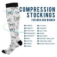 thumbnail image 4 of joogoo Bows Long Socks Women Men Knee High Sock, 4 of 8