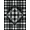 Black White Gray, Pattern 7, variant on ODIKA Under Checkered Welcome Motif Doormat Layering Plaid Gingham Refined Structured for Queen Size Bedroom, Bed, Master Suite, Foldable Easy Care