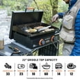 Blackstone Adventure Ready 2Burner 22" Propane Griddle with Hard Cover