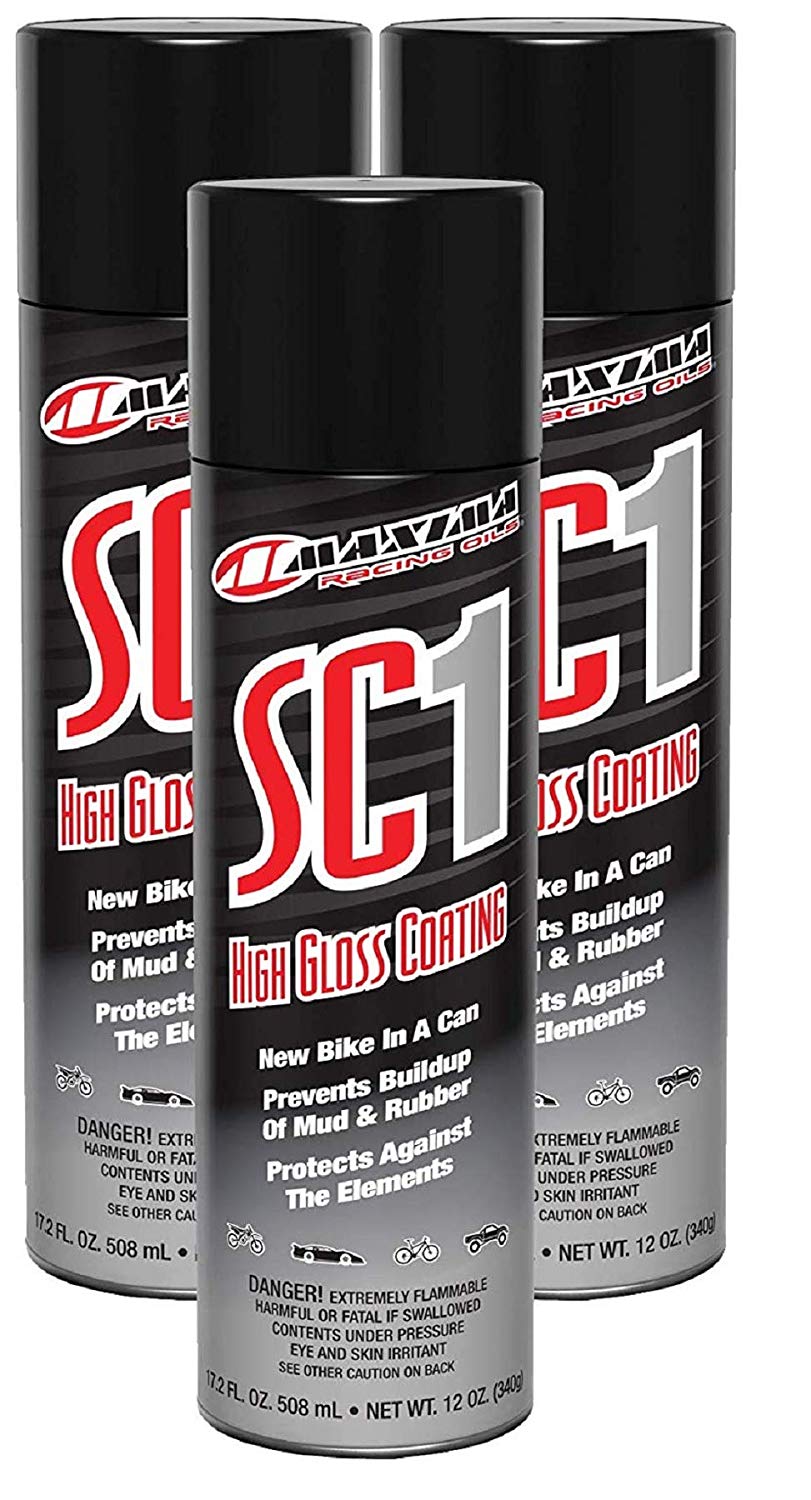 Maxima 78920 SC1 Clear Coat Silicone Aerosol Spray, 36 fl. oz pack 