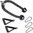 thumbnail image 1 of Triceps Push Pull Down Rope Cord, Duty Tricep Rope Cable For Multi Gym, 1 of 4