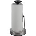 thumbnail image 3 of Paper Towel Holder Stainless Steel - Easy To Tear Paper Towel Dispenser - Weighted Base - Adjustable Spring Arm To Hold Any Type Of Paper Towels - Fit, 3 of 5
