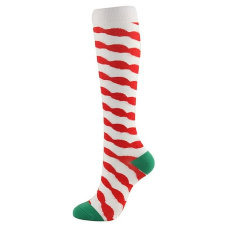 

1pair Winter Warm New Year Snow Elk Cotton Santa Claus Funny Christmas Socks Girls Ladies Socks Happy Socks 4