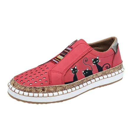 

KBKYBUYZ Women s Slip On Shoes Slip-On Comfort Fashion Comfortable For Walking Sneakers Slip On Shoes