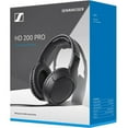 thumbnail image 6 of Sennheiser HD 200 PRO Over-Ear Headphones Black, 6 of 12