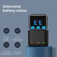 thumbnail image 3 of TiooDre Portable Battery Charger Camera Battery Storage Box Charging Protecting Battery Fast Charging Case For Gopro Hero 9, 3 of 8