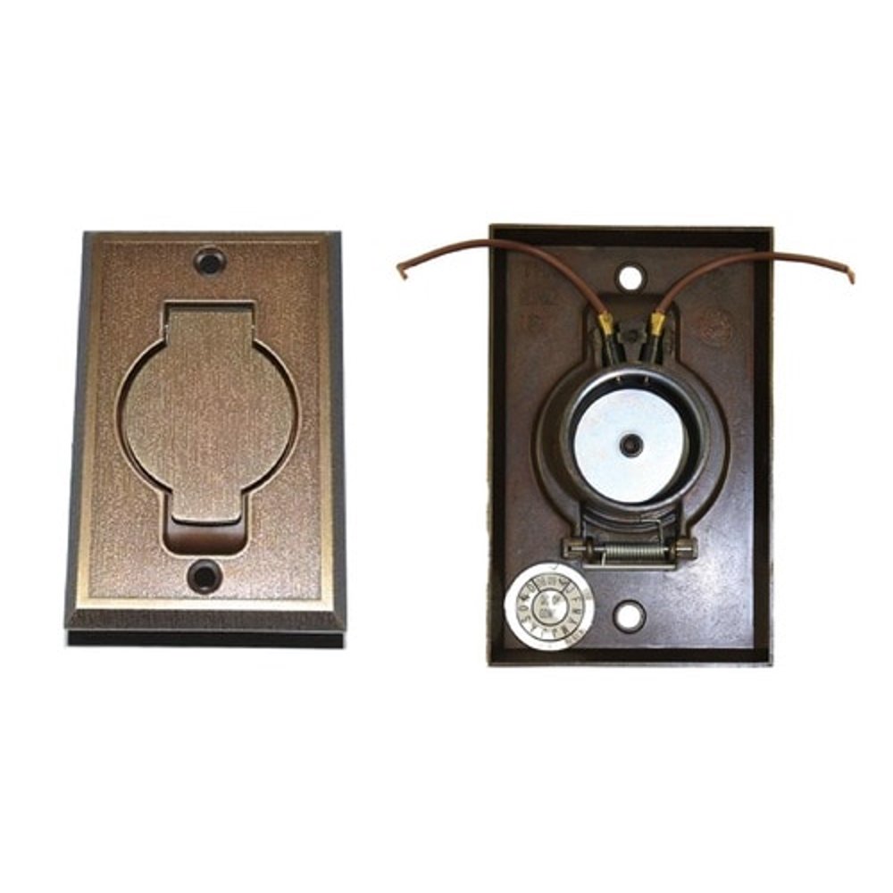 Beam Central Vac Metal Inlet Valve Bronze 015315