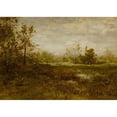 thumbnail image 2 of Alexander Helwig Wyant 24x18 Gold Ornate Framed and Double Matted Museum Art Print Titled - Landscape (ca 1885-1892), 2 of 4