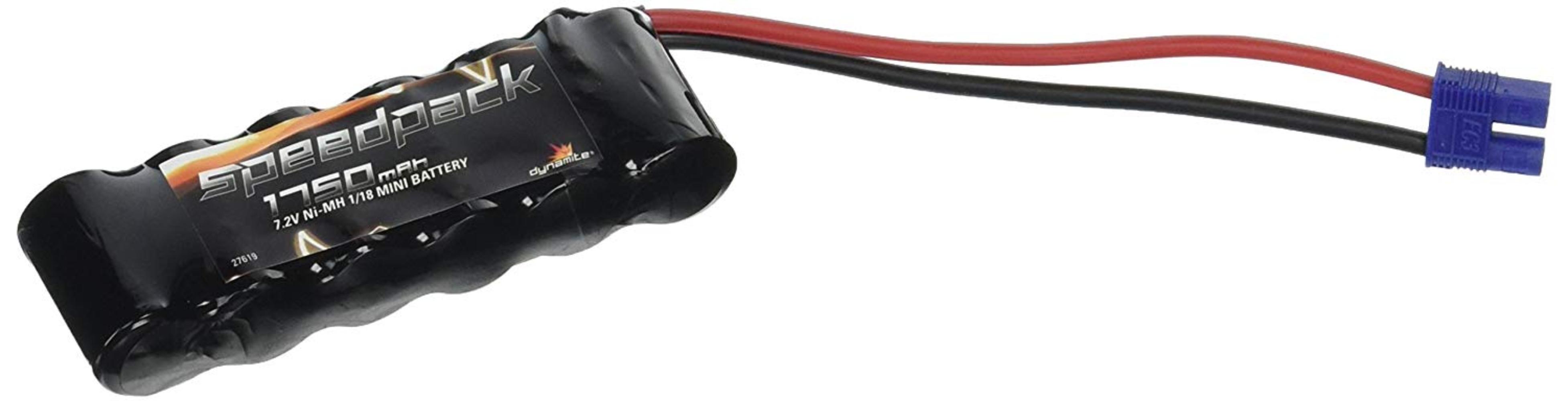 7.2V 1750mAh NiMH 6C Flat Battery EC3 Minis Battery, Battery Voltage