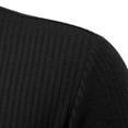 thumbnail image 7 of LEKWK Quarter Zip Pullover Men Slim Fit Mock Neck Long Sleeve Shirts Ribbed Texture Athletic Shirts Solid Fall Winter Casual Warm, 7 of 7