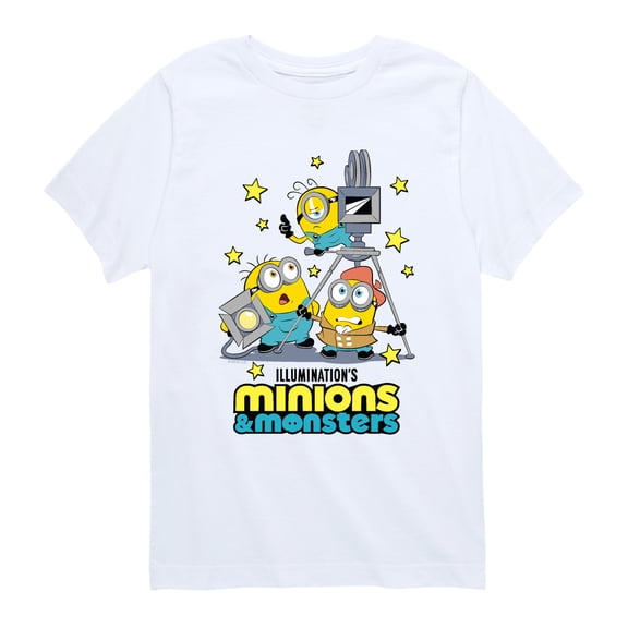 Despicable Me Minions - Film Crew Short Sleeve Graphic T-Shirt