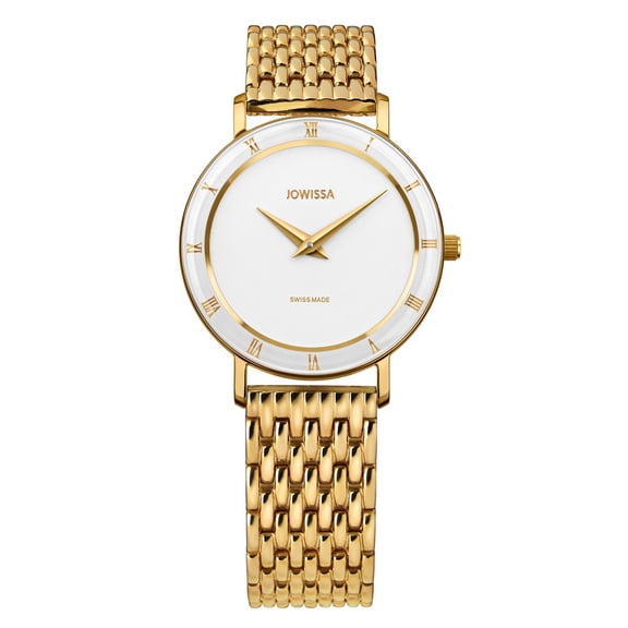 Jowissa Roma Gold Plated Stainless Steel Watch J2.286.M