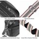 thumbnail image 3 of Bolso bandolera para mujer WEIHJMXG de piel auténtica color verde, 3 of 5