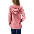 thumbnail image 2 of Sherrylily Kids Girls Fleece Hoodies Cute Hooded Sweatshirts with Pockets 4-15 Years, 2 of 3