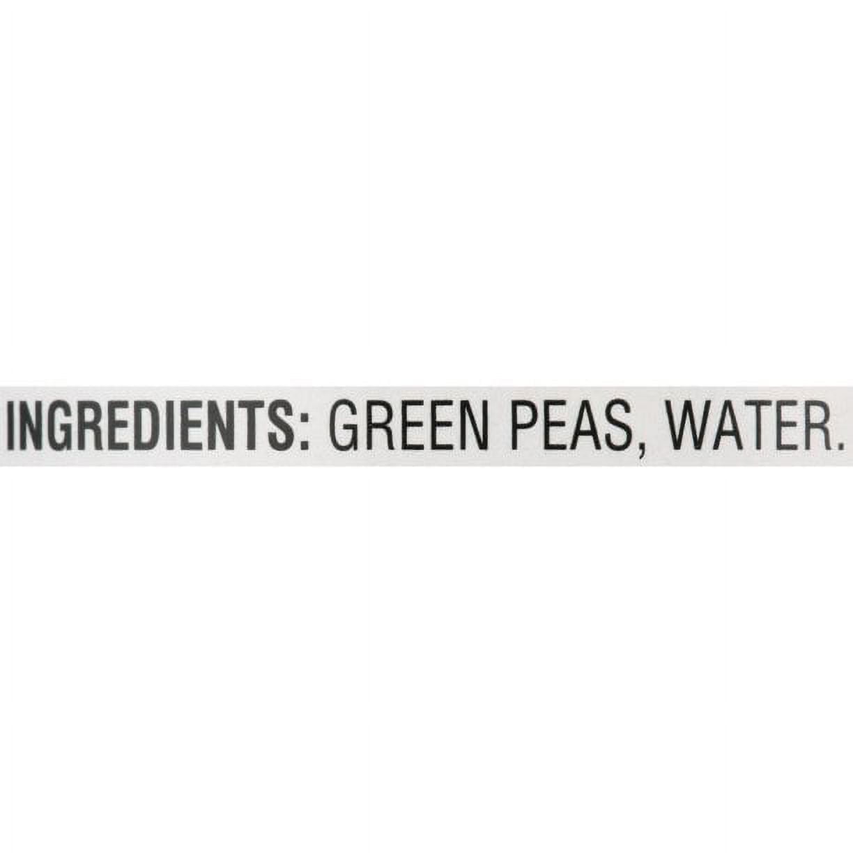 (6 pack) Goode Foods Canned Sweet Peas, 15 oz Can