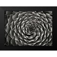 thumbnail image 2 of Geyman, Vitaly 14x11 Black Modern Framed Museum Art Print Titled - Floral Labyrinth II, 2 of 5
