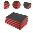 thumbnail image 6 of figatia 4 Pieces Foam Inserts for Cases EPE Foam Sheets Easy to Use Liner Red and Black Cuttable Packing Foam Pads for Storage Drawer 46cmx30cmx2.5cm, 6 of 8